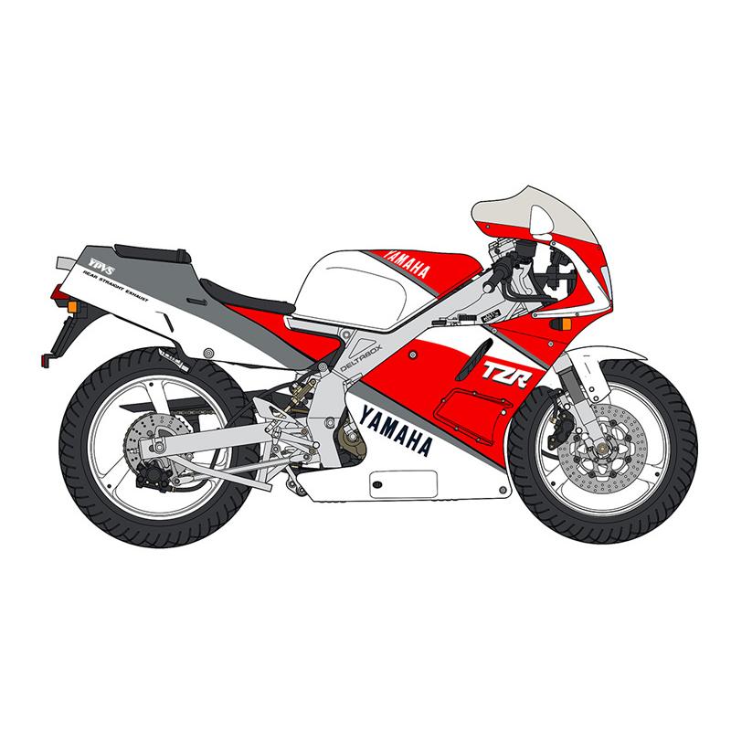 ハセガワ 1/12 ヤマハ TZR250 3MA 後期型 1990 限定品 バイク