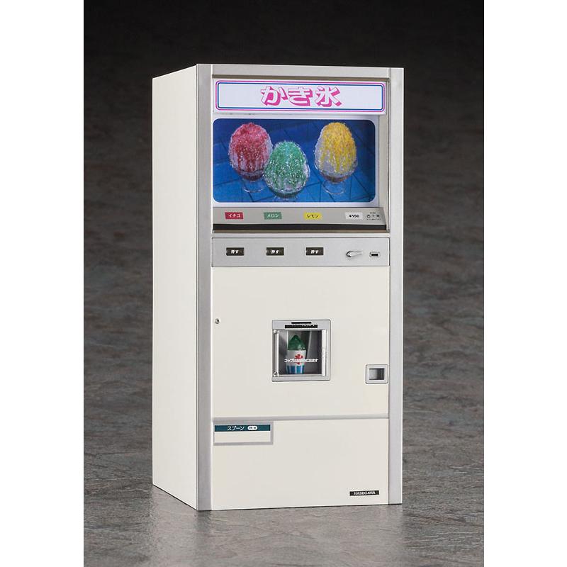 レトロ　プラモ ハセガワ 1/12 レトロ自販機 かき氷 プラモデル 限定品 : 車模型