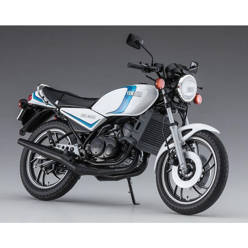 ハセガワ 1/12 ヤマハ RZ350 4U0 1981 バイク プラモデル BK15 : 車