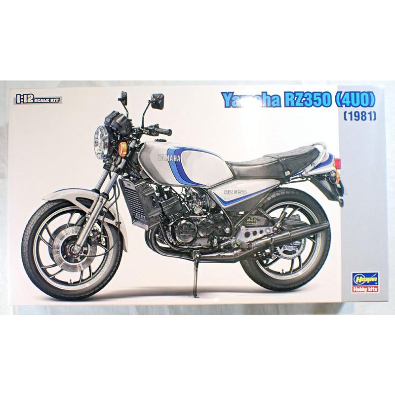ハセガワ 1/12 ヤマハ RZ350 4U0 1981 バイク プラモデル BK15 : 車
