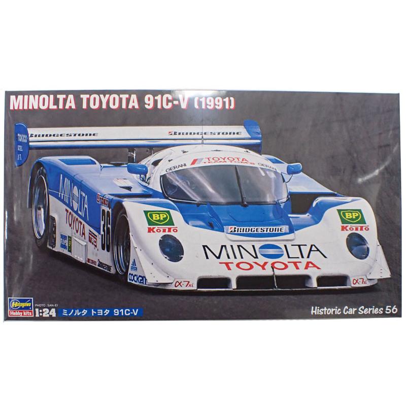 ハセガワ 1/24 ミノルタ トヨタ 91C-V HC56 : 車模型 barchetta