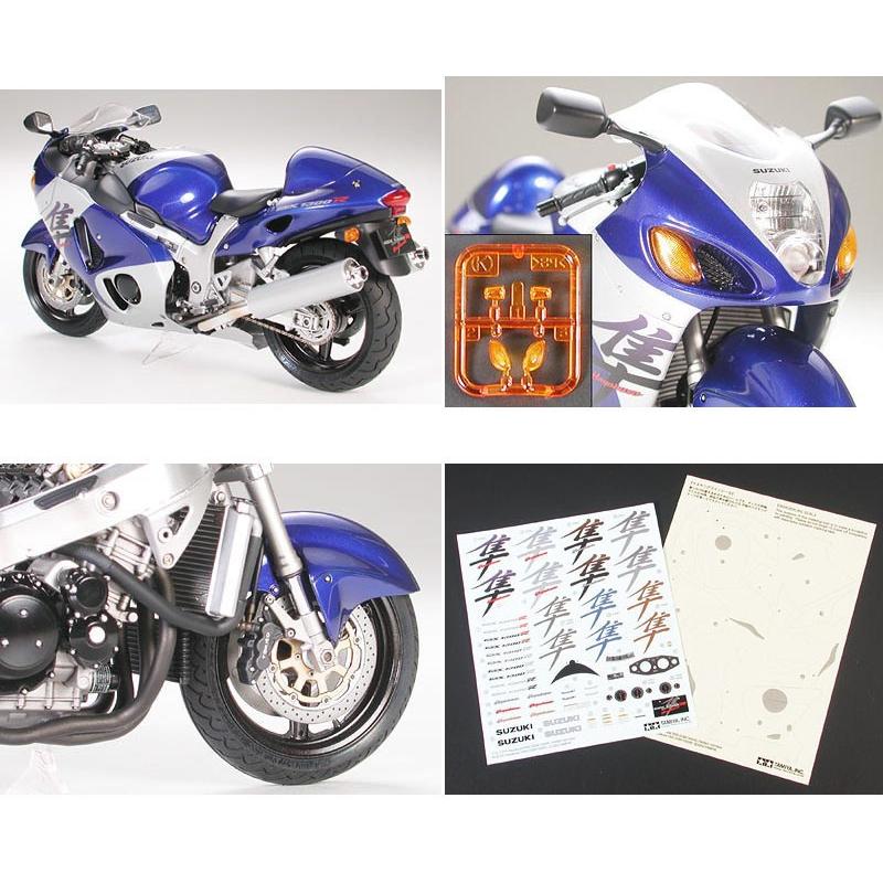 Tamiya Suzuki Hayabusa 1300 完成品 TAMIYA 1/12 SUZUKI GSX1300R Hayabusa Motorcycle Series Plastic