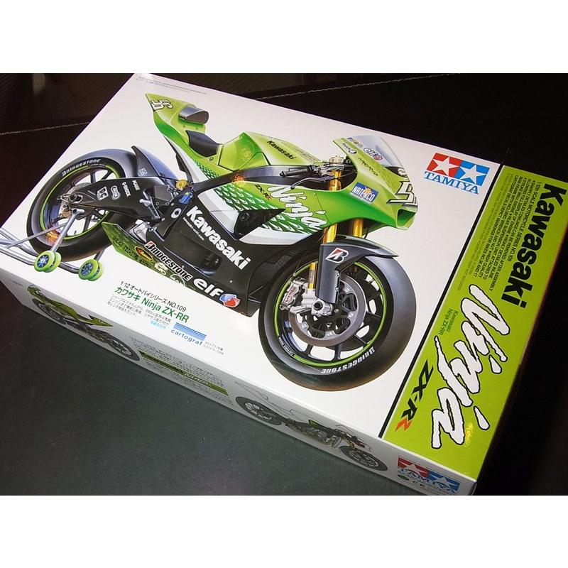 カワサキ Ninja ZX-RR【タミヤ 1/12 バイク Item14109】｜barchetta