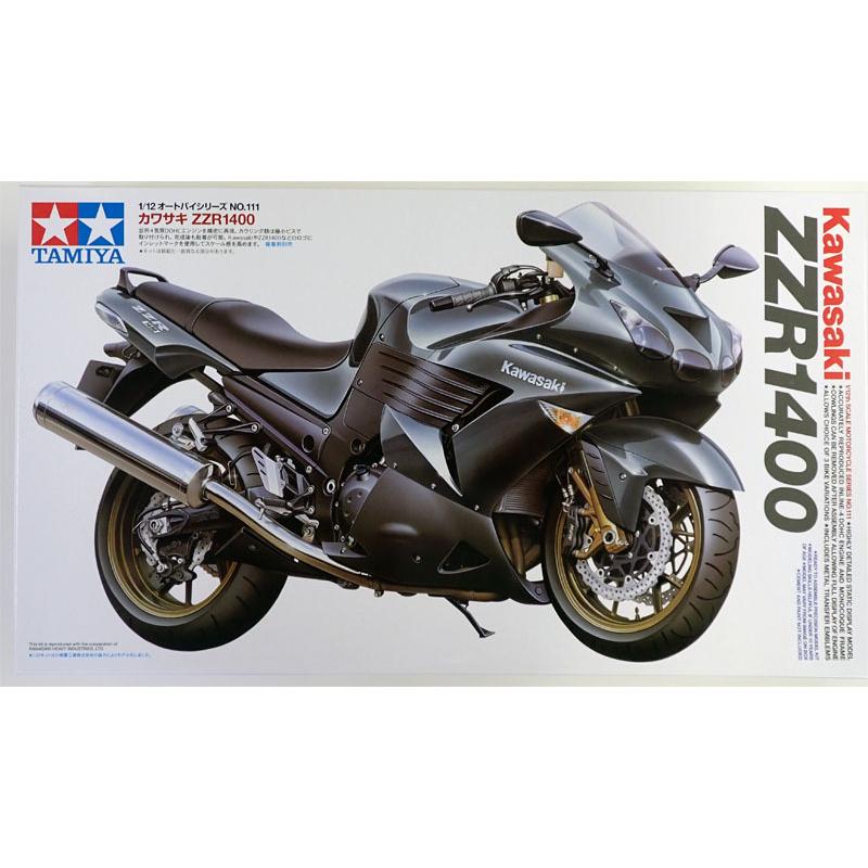 タミヤ（TAMIYA） 1/12 カワサキ ZZR1400 オートバイシリーズ No.111