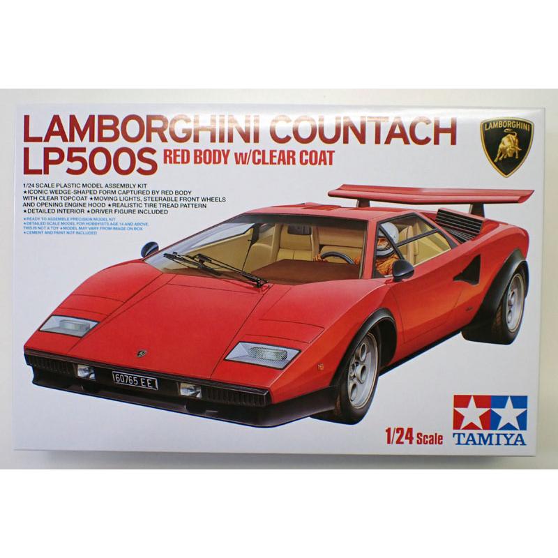 タミヤ（TAMIYA） 1/24 ランボルギーニ カウンタック LP500S クリヤー