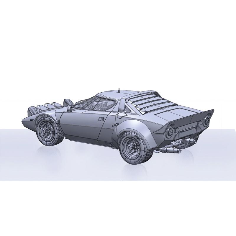タミヤ（TAMIYA） 1/12 ランチア ストラトス HF Gr.4 モンテカルロ