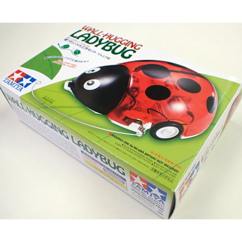 タミヤ（TAMIYA） 壁づたいメカ工作セット てんとう虫 楽しい工作