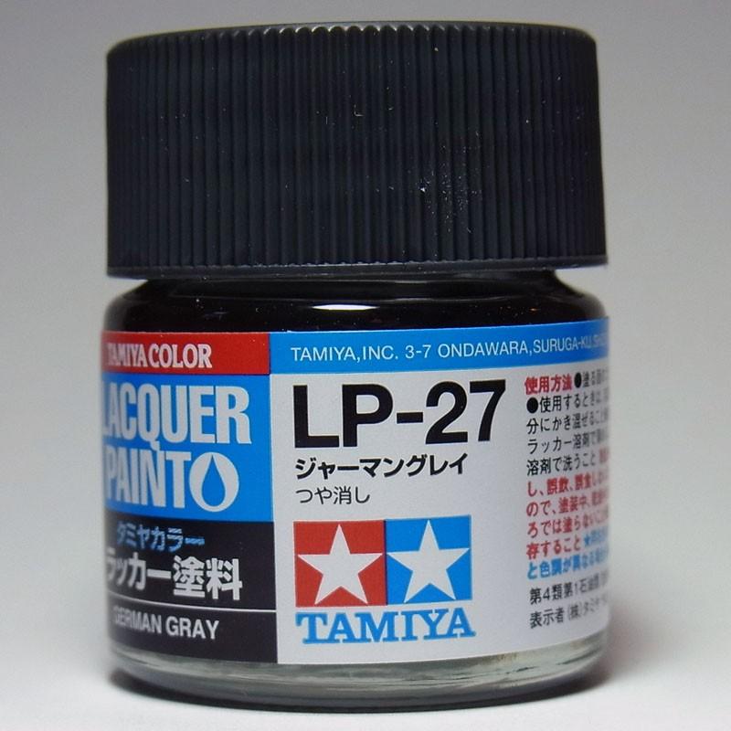 タミヤ（TAMIYA） LP-27 ジャーマングレイ タミヤカラー ラッカー塗料