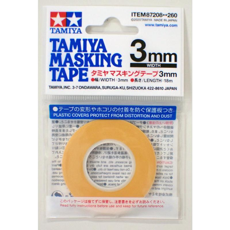 タミヤ（TAMIYA） マスキングテープ 3mm Item No:87208 マスキング No