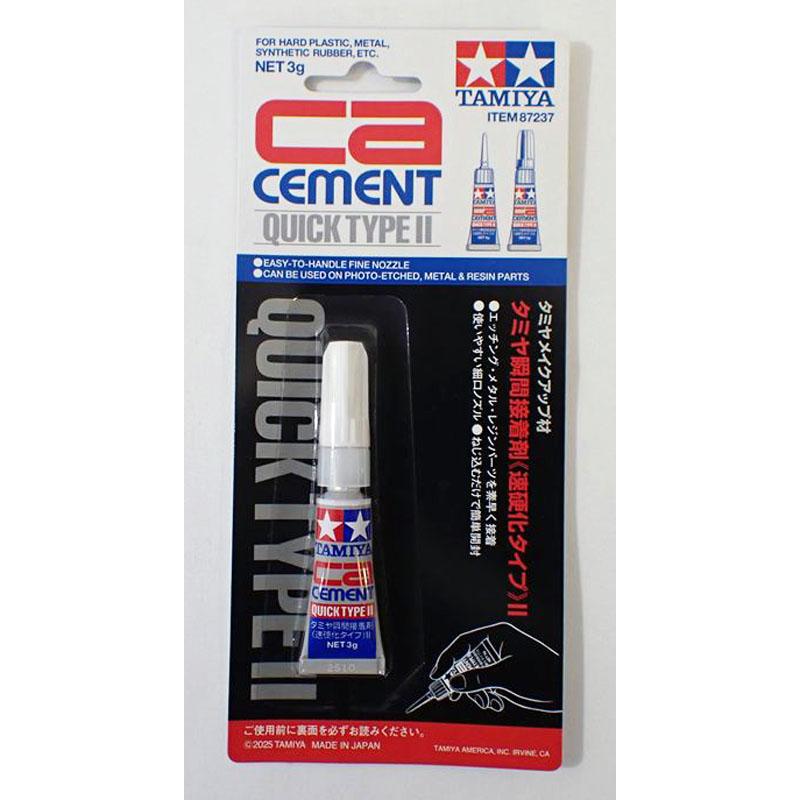 タミヤ（TAMIYA） タミヤ瞬間接着剤 (速硬化タイプ) II ITEM87237 : 車