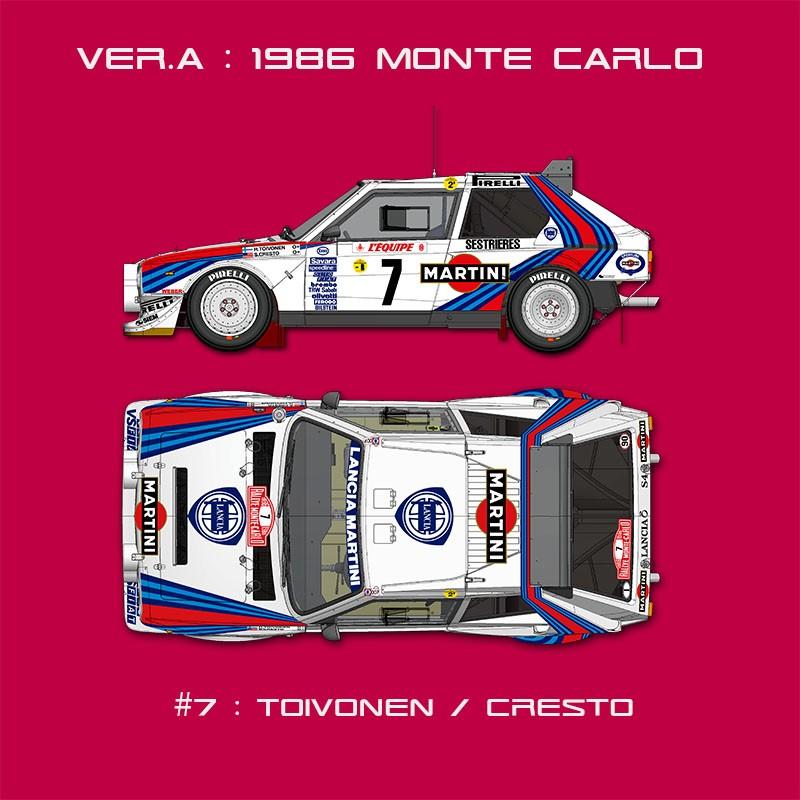 送料無料 Delta S4 1986 Wrc Rd 1 Monte Carlo K544 モデルファクトリーヒロ 1 24 格安人気 Kuljic Com