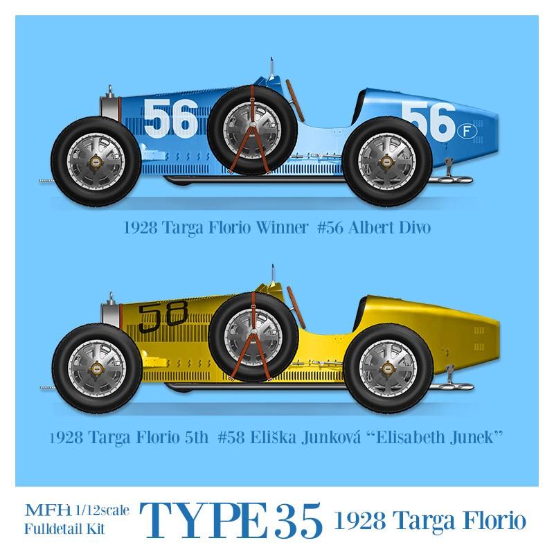 1 12 Type35 1928 Targa Florio モデルファクトリーヒロ 1 12 K741 K741 車模型 Barchetta 通販 Yahoo ショッピング