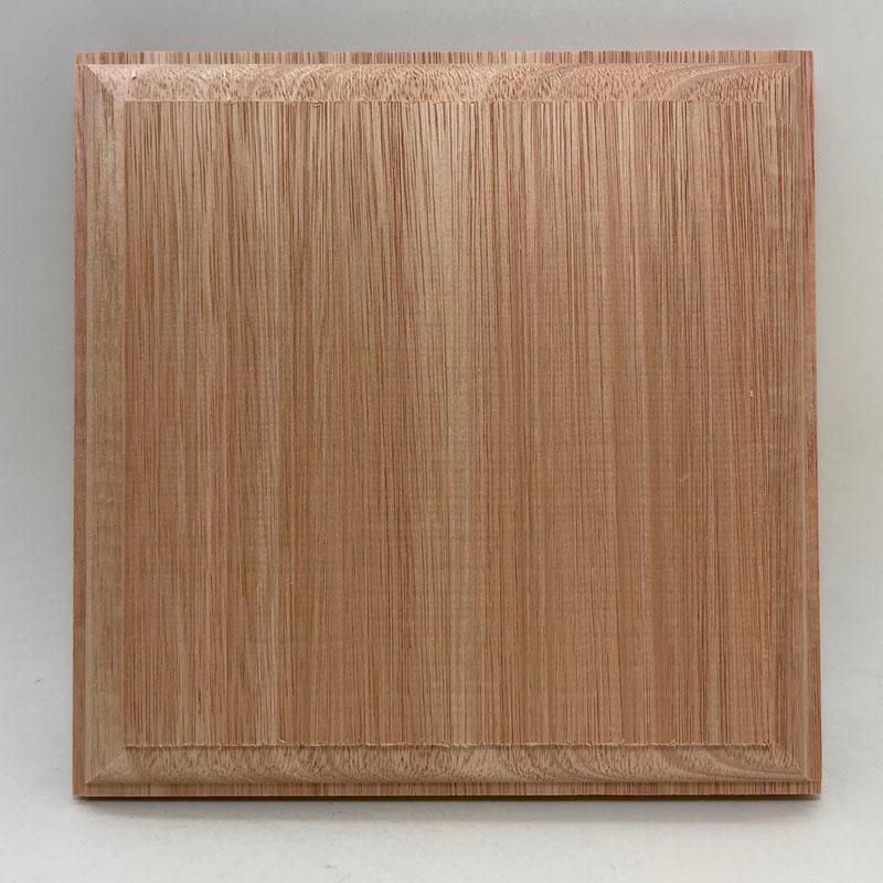 飾り台 正方形 15×150×150 材質ユーカリ 川合木工所 展示 ジオラマ P77