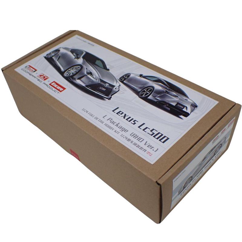 KB08-15 1/24 レクサス LC500 Lパッケージ 右ハンドル Kitbox x PZY