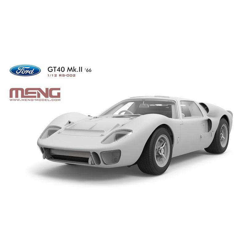 1/12 フォード GT40 Mk.II 66 フルインテリア【モンモデル MRS002】 1/12 Mk II フルインテリア モンモデル MRS002