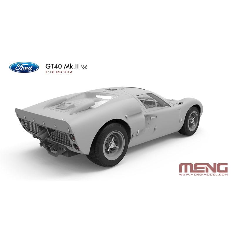 1/12 フォード GT40 Mk.II 66 フルインテリア【モンモデル MRS002】 1/12 Mk II フルインテリア モンモデル MRS002