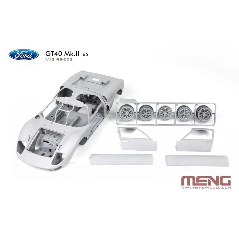 1/12 フォード GT40 Mk.II 66 フルインテリア【モンモデル MRS002】 1/12 Mk II フルインテリア モンモデル MRS002