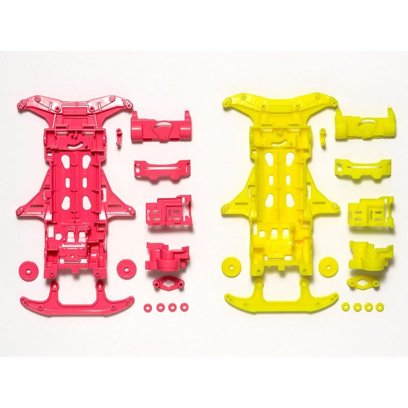 (未使用･未開封品)　タミヤ ミニ四駆特別企画商品 VS 蛍光カラーシャーシセット オレンジ・グリーン 95355 tu1jdyt Amazon | タミヤ ミニ四駆特別企画商品 VS 蛍光カラーシャーシ