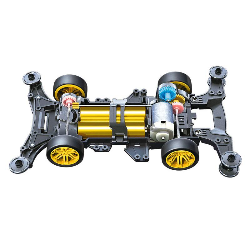 ミニ四駆 スーパーアバンテJr. VZシャーシ タミヤ レーザーミニ四駆