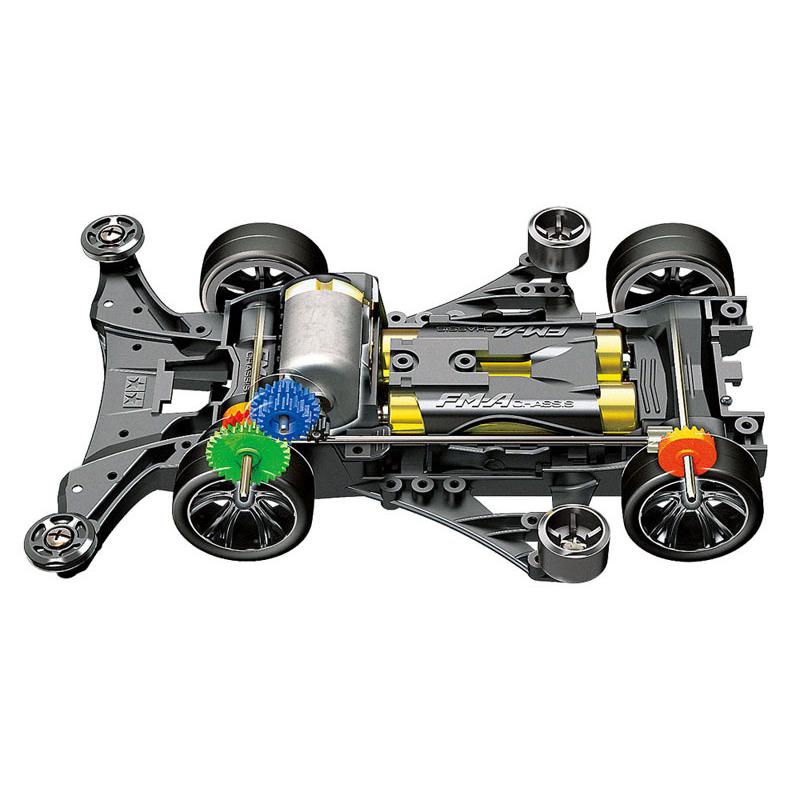 ミニ四駆 K4ギャンボー FM-Aシャーシ タミヤ ミニ四駆REV ITEM18718
