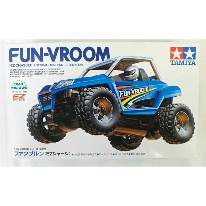 ミニ四駆 ファンブルン EZシャーシ タミヤ ミニ四駆シリーズ ITEM19024