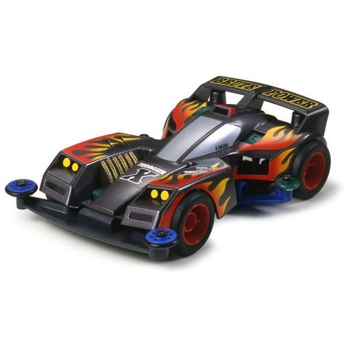 ミニ四駆 トライダガー X スーパー1シャーシ タミヤ フルカウルミニ四