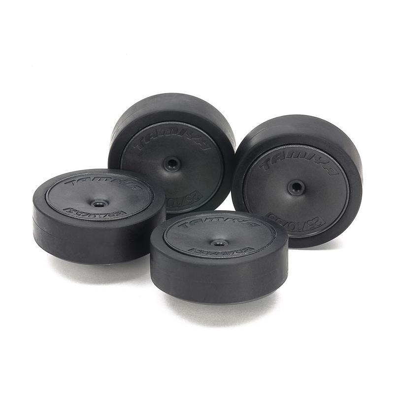 ミニ四駆 ローフリクション大径ローハイトタイヤ (31mm) &カーボン