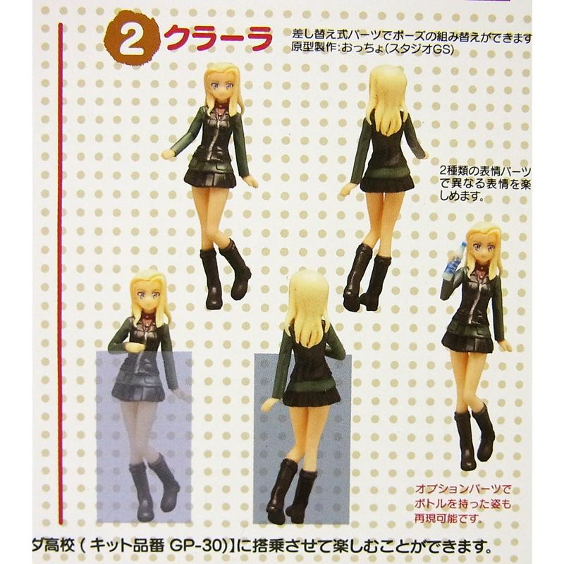 (未使用･未開封品)　プラッツ ガールズ&amp;パンツァー劇場版 プラウダ高校 カチューシャ&amp;クラーラフィギュアセット 1/35スケール 全高約50mm 無発泡ウレタン製 GPF-22 qdkdu57 Amazon.co.jp: プラッツ ガールズ&パンツァー劇場版 プラウダ