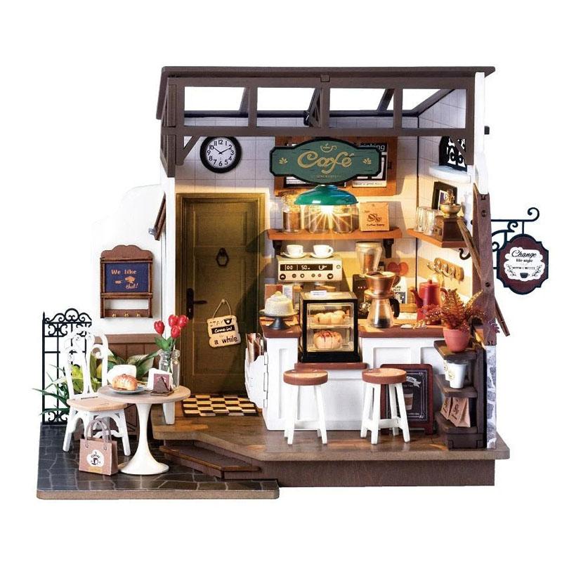 つくるんです カフェテラス【DG162S】 ミニチュアハウス ドールハウス