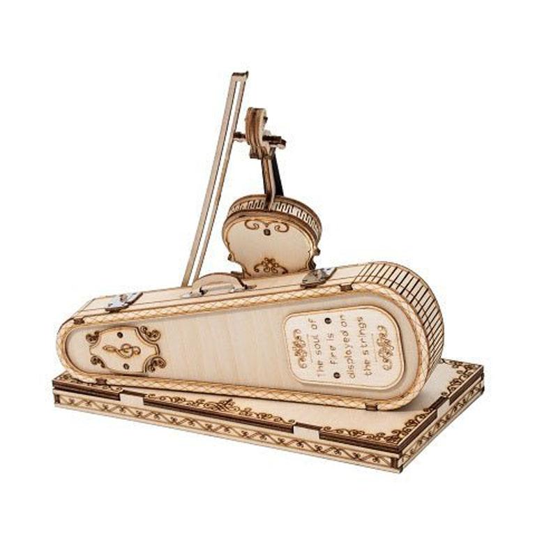 つくるんです ヴァイオリン 楽器シリーズ 【TG604】 組立キット 知育