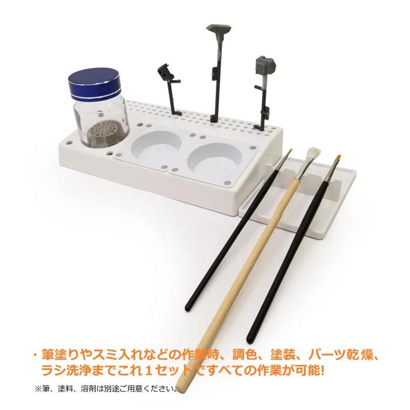 筆塗装セット All In One プラモ向上委員会 PMKJ005 : 車模型 