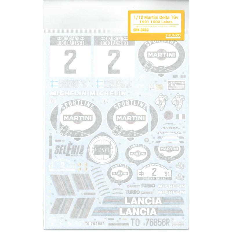 1/12 マルティニデルタ16v 1991 1000Lakes オプションI社 1/12 マルティニデルタ16v 1991 1000Lakes オプションI社