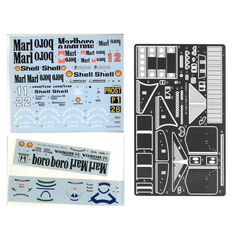 1/20 マクラーレン MP4/3B テストカー トランスキット T社1/20