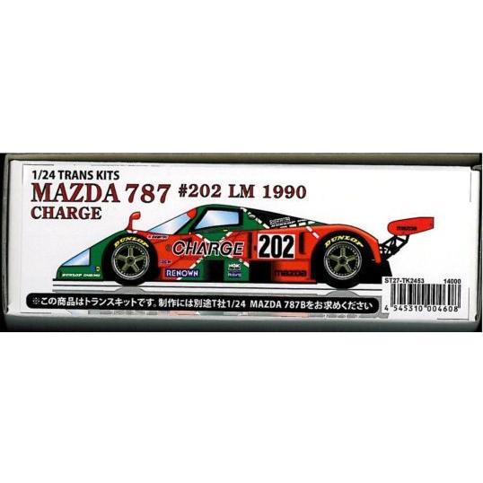 MAZDA 787 #202 LM 1990 CHARGE 1/24TRANS KITS : 車模型 barchetta
