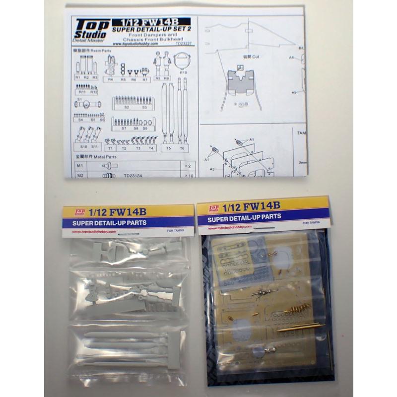 1/12 FW14B スーパーディテールアップセット2 T社 12029対応 トップ