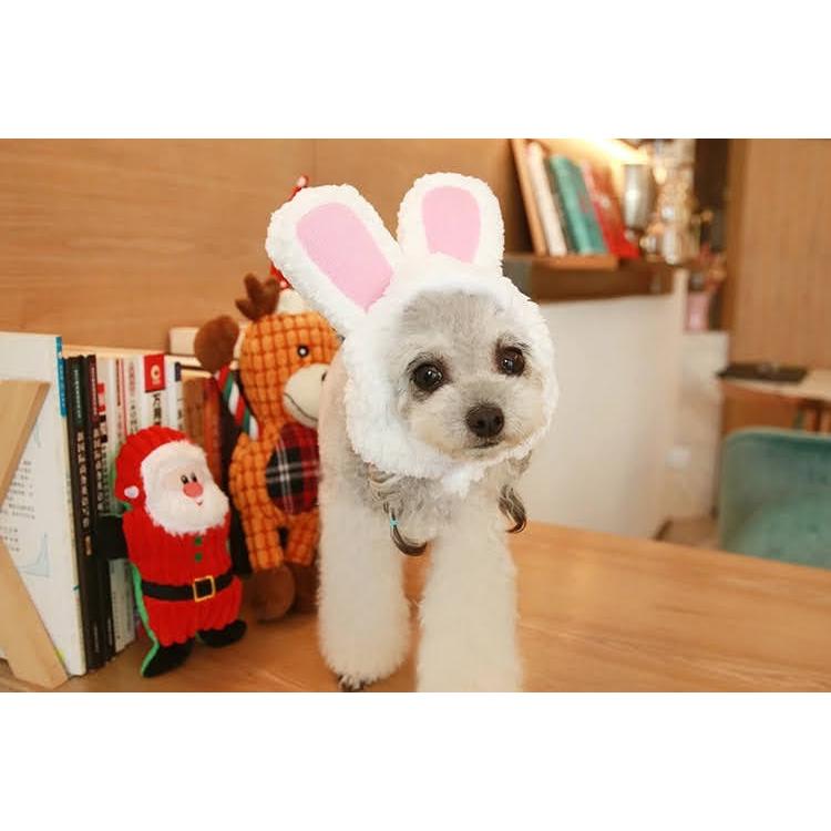 ウサギ耳 ペット帽子 コスプレ仮装 猫のヘアアクセサリー 面白い ウサギ耳 ペット帽子 コスプレ仮装 猫のヘアアクセサリー 面白い