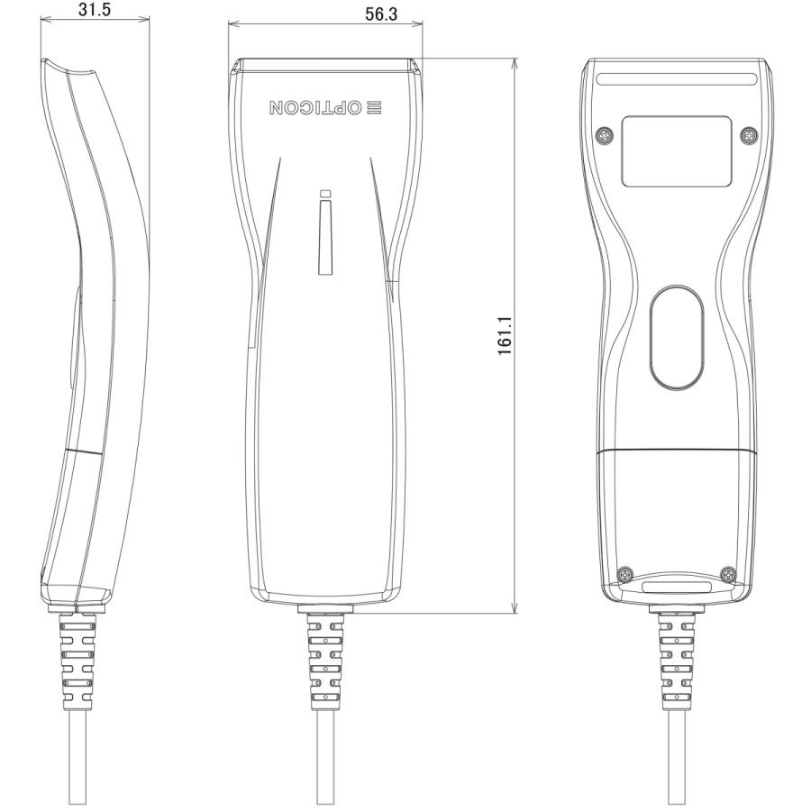 OPL-6845S-V-WHT-USB（1次元バーコードリーダー）｜barcode｜02