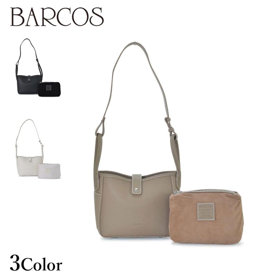 BARCOS（バルコス） ステッチデザイン2wayショルダーバッグ レディース 