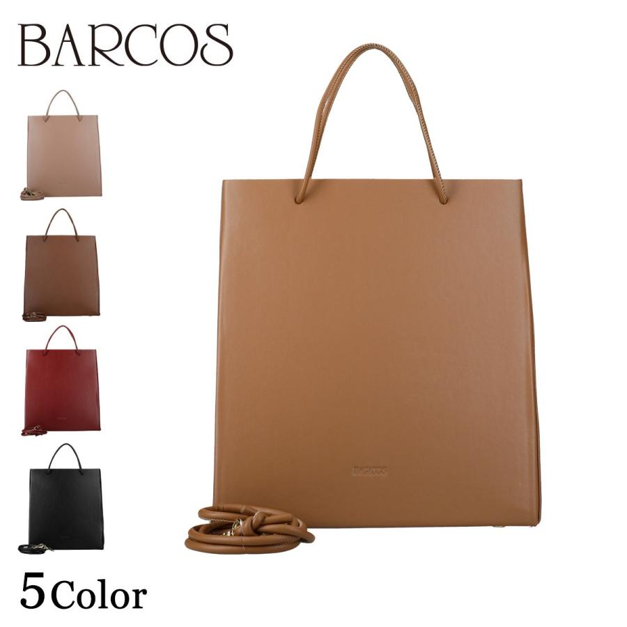 限定価格送料無料 BARCOS 2wayレザー ショッパー風ハンドバッグ レディース 全5色 ONESIZE バルコス