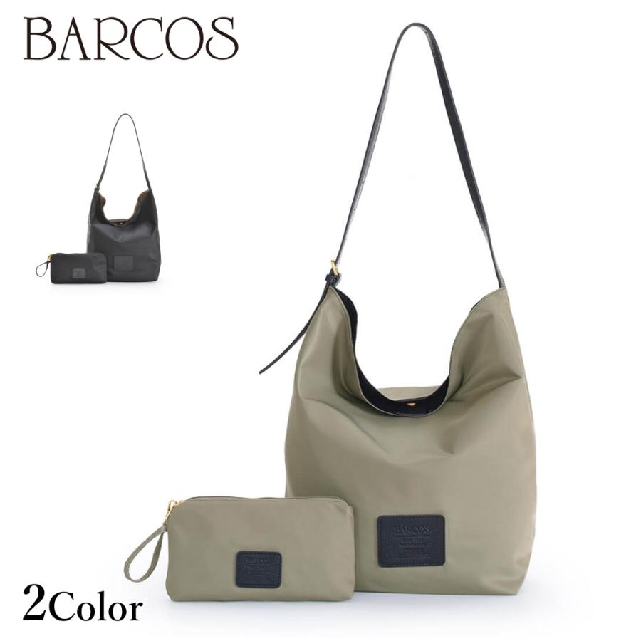 BARCOS ナイロンショルダーバッグ レディース メンズ 全2色 BARCOS ナイロンショルダーバッグ レディース メンズ 全2色