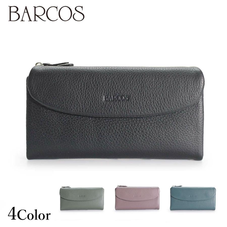BARCOS（バルコス） ソフトレザー長財布 レディース 全4色 ONESIZE