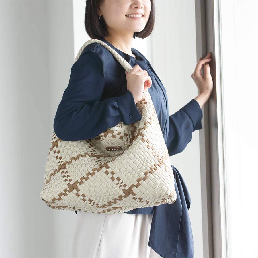 BARCOS バイカラーメッシュ1本手トートバッグ レディース 全3色 BARCOS バイカラーメッシュ1本手トートバッグ レディース 全3色