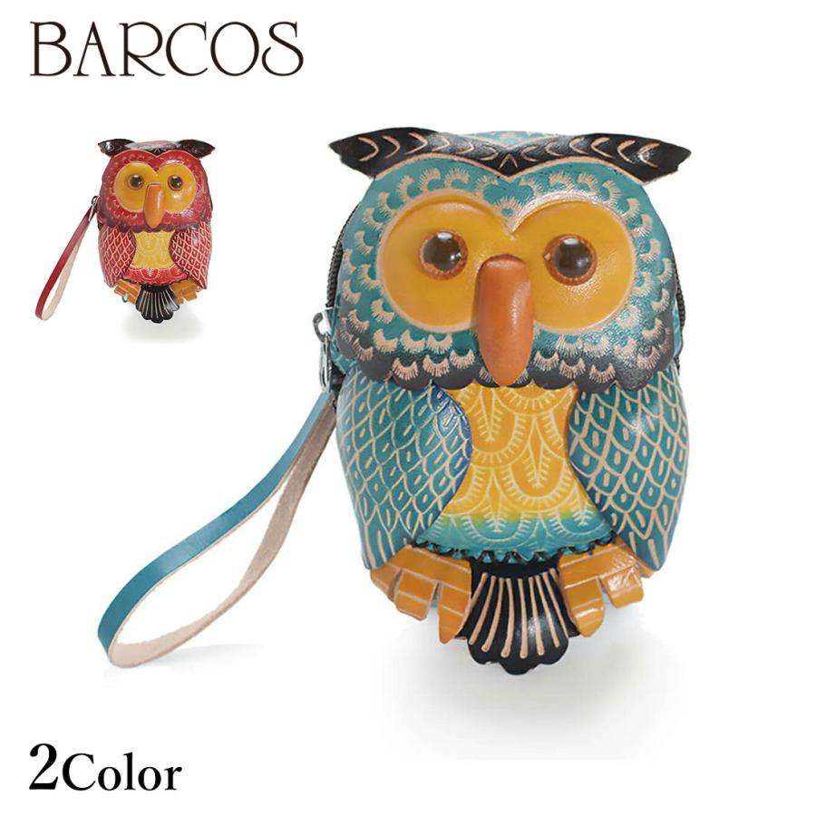 BARCOS（バルコス） フクロウモチーフポーチ レディース 全2色 ONESIZE