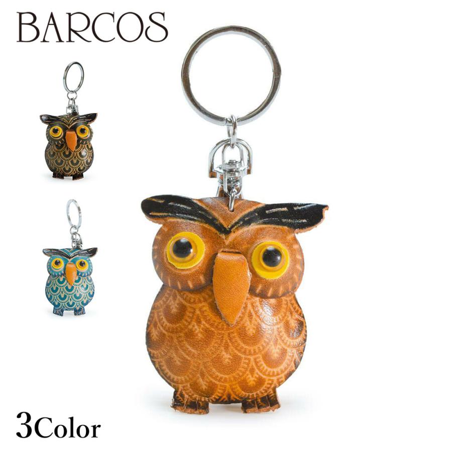 BARCOS（バルコス） スリムシルエットフクロウモチーフキーホルダー