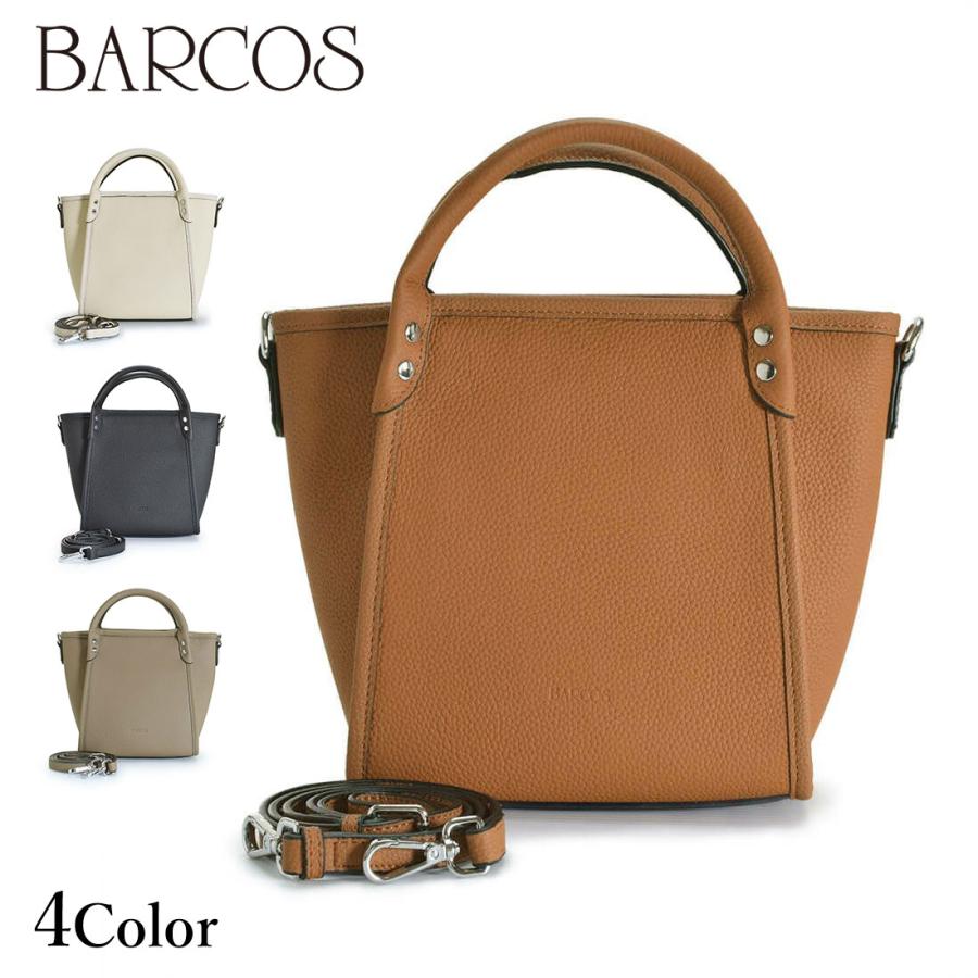 BARCOS（バルコス） シュリンクレザーミニハンドバッグ レディース 全4