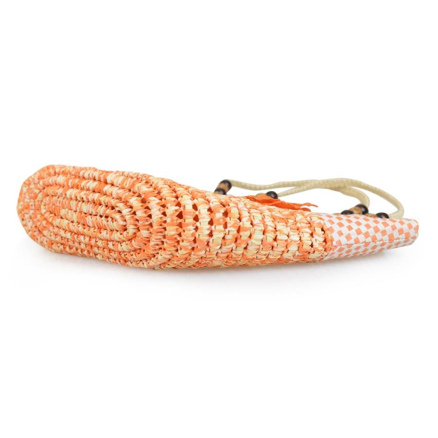 バッグ レディース バルコスブルー ハンドバッグ ストロー サマー