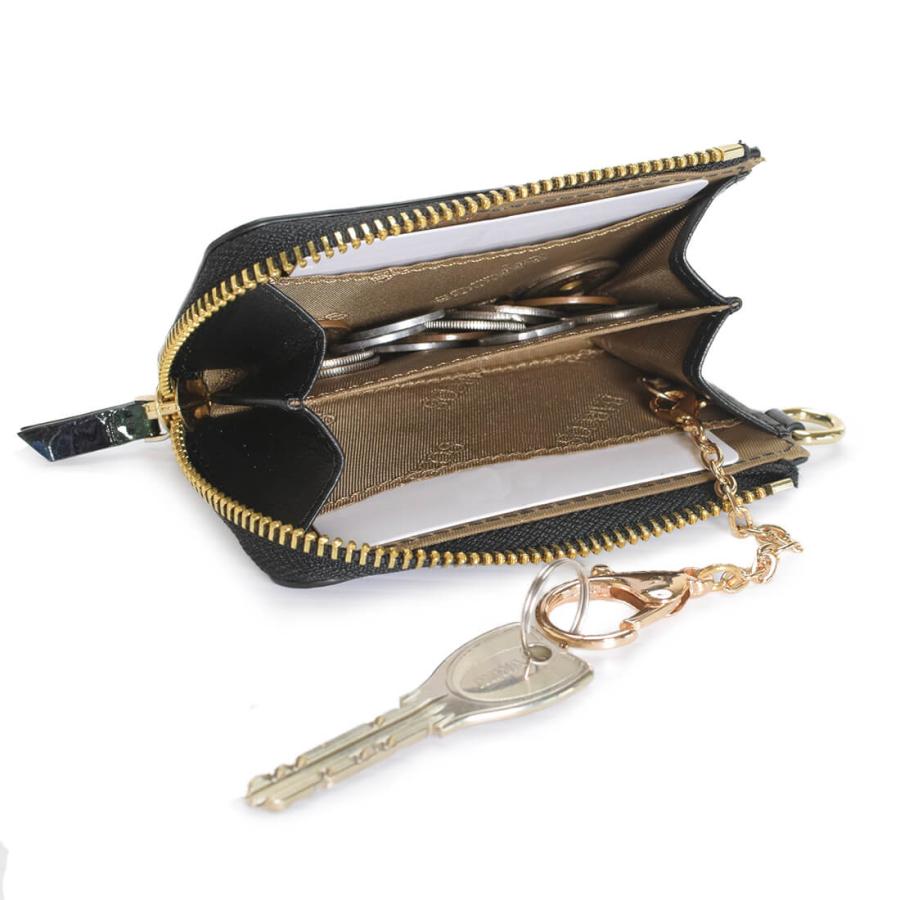 BARCOS（バルコス） 配色ソフトステンドガラスレザーミニ財布