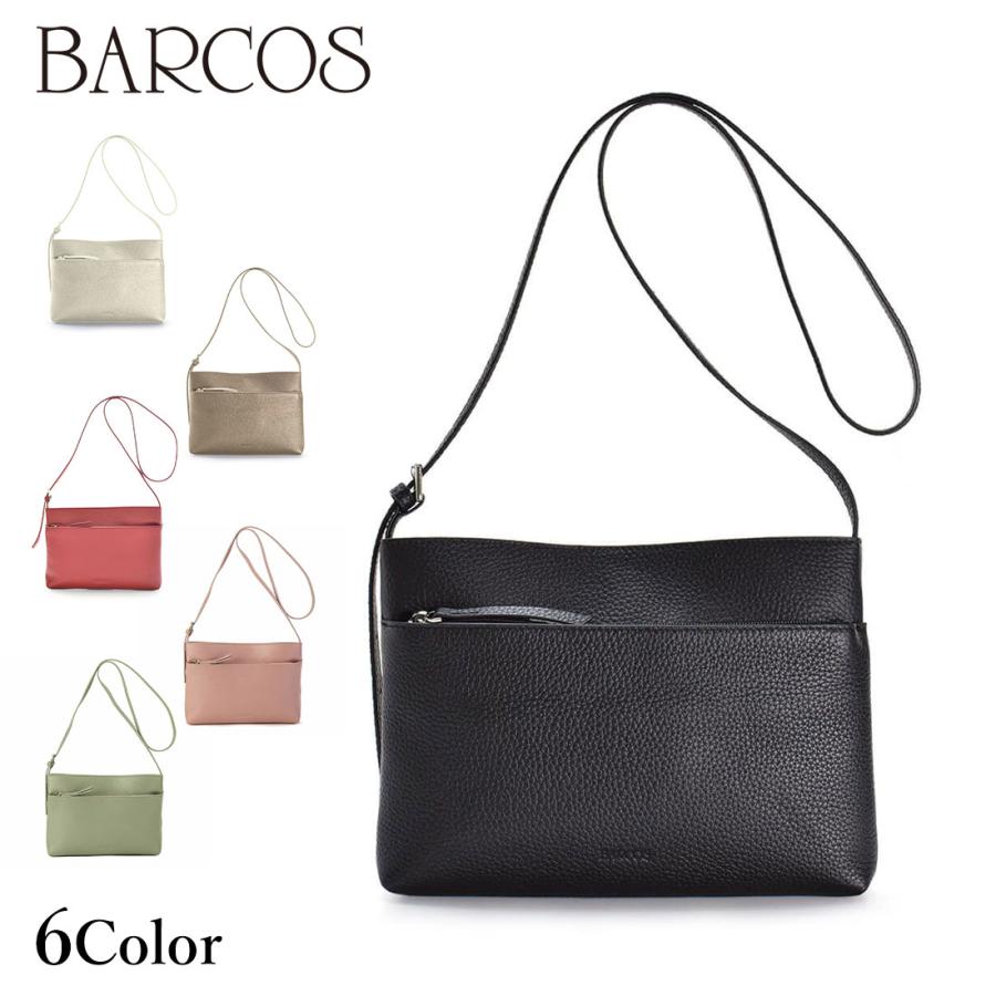 BARCOS（バルコス） シュリンクレザーポシェット レディース メンズ 全