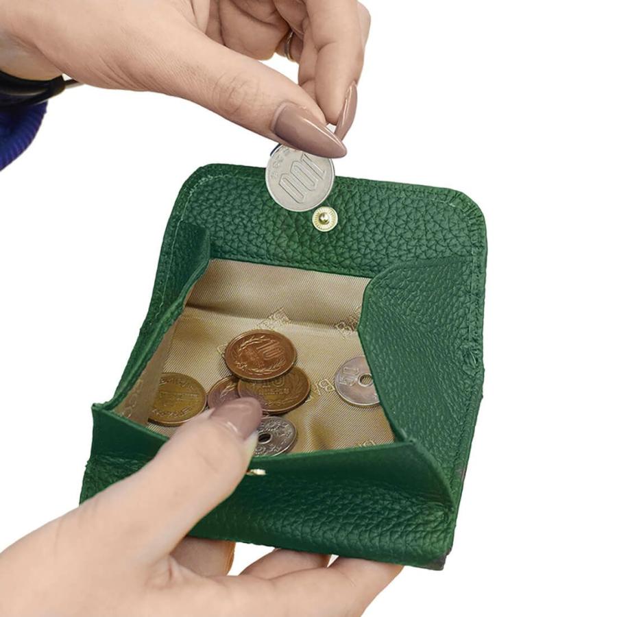 BARCOS シュリンクレザー折財布＆ポシェット＜ルーニア