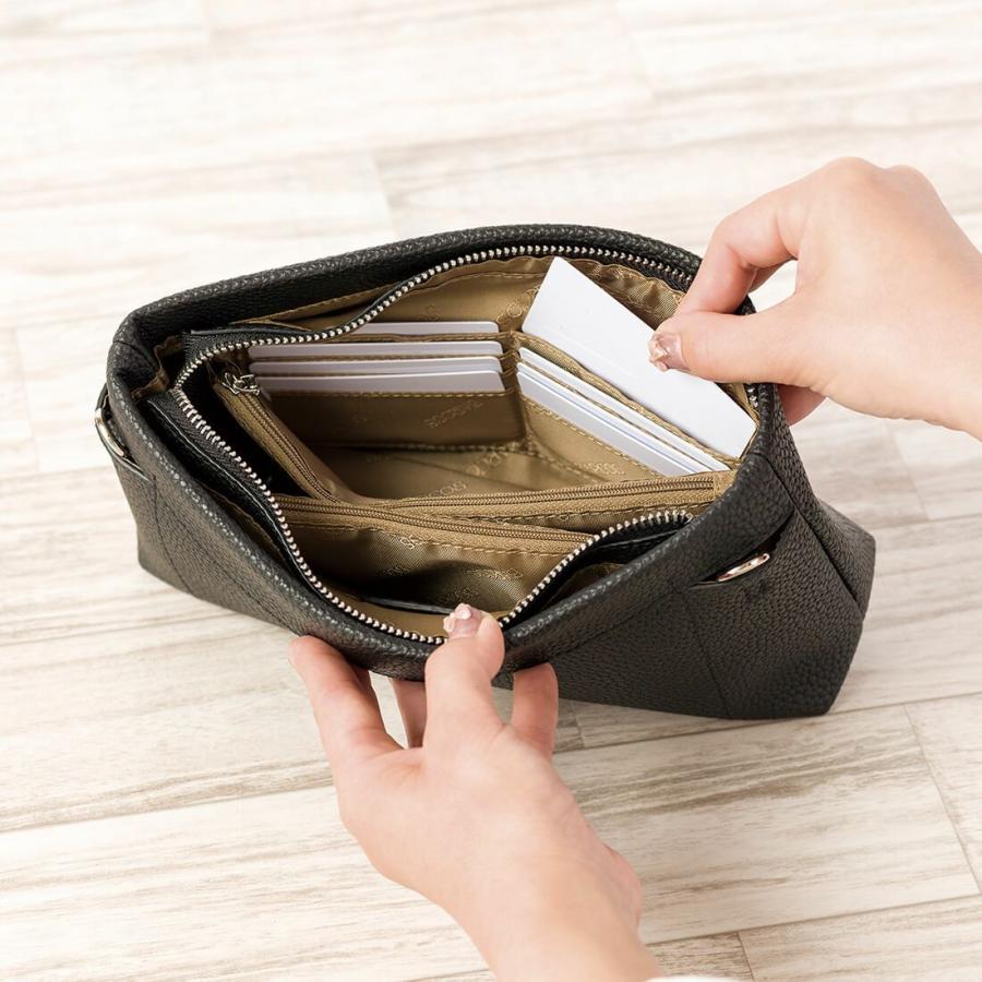 BARCOS（バルコス） 紛失防止＆財布機能付きマルチポーチ＜リトルノ